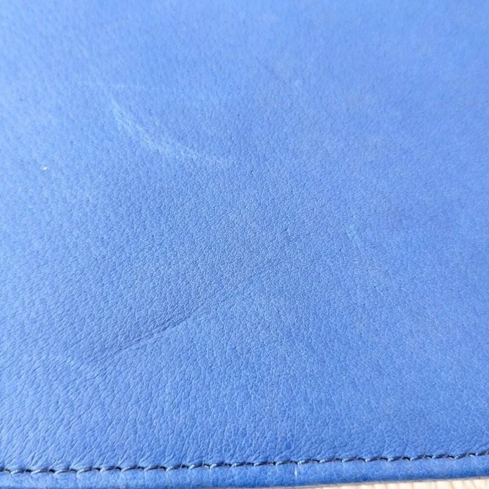 NEW Gun Tote'n Mamas Ipad Tablet Concealed Carry Case Leather Adjustable blue